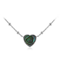 Collana in argento con Conchiglia Abalone