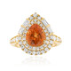 Anello in oro con Granato Mandarino (CIRARI)