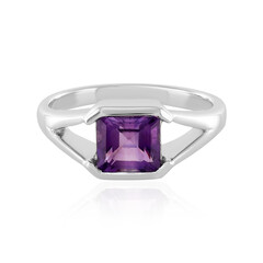 Anello in argento con Ametista Uruguay