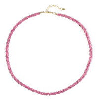 Collana in argento con Tormalina Rosa