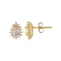 Orecchini in argento con Opale di Welo