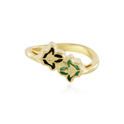 Anello in argento con Onice Nero