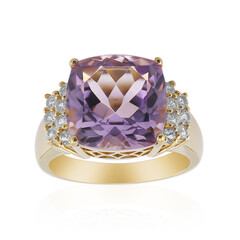 Anello in argento con Ametista Boliviana