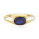 Anello in argento con Zaffiro Blu del Madagascar