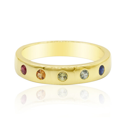 Anello in argento con Rubino