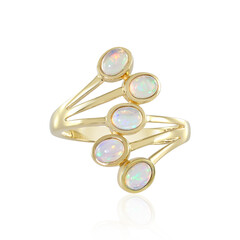 Anello in argento con Opale di Welo