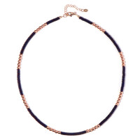 Collana in argento con Ematite Porpora