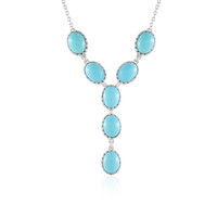 Collana in argento con Turchese Sleeping Beauty (Faszination Türkis)