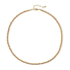 Collana in argento con Ematite Dorata