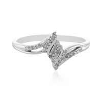 Anello in argento con Diamante I1 (I)