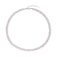 Collana in argento con Quarzo Rosa