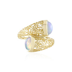 Anello in oro con Opale di Welo (Ornaments by de Melo)