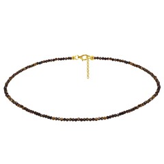 Collana in argento con Occhio di Tigre