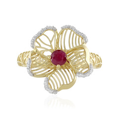 Anello in oro con Rubino (Ornaments by de Melo)