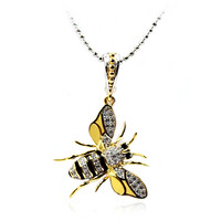 Collana in argento con Zircone (Dallas Prince Designs)