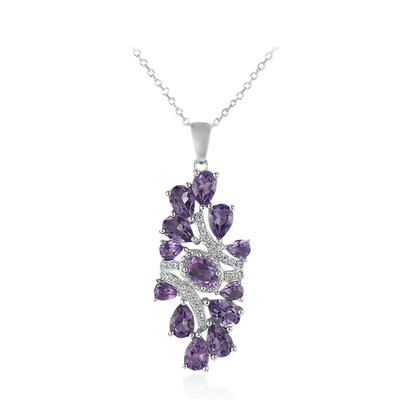Collana in argento con Ametista