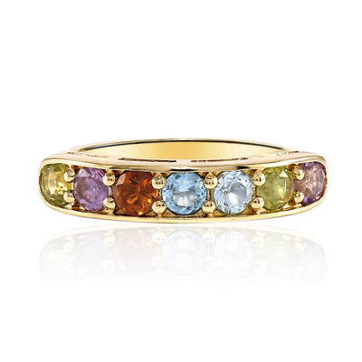 Anello in argento con Peridoto