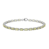 Bracciale in argento con Citrino Limone
