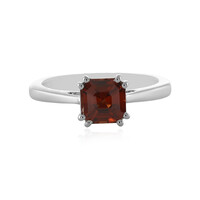 Anello in argento con Zircone Rosa