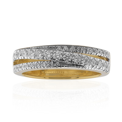 Anello in oro con Diamante IF (D) (Annette)