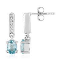 Orecchini in argento con Zircone Ratanakiri