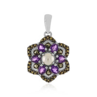 Ciondolo in argento con Perla d'Acqua Dolce Bianca