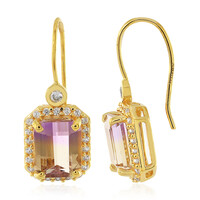 Orecchini in argento con Ametrina