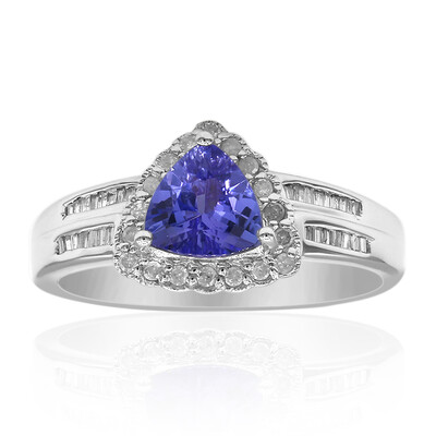 Anello in oro con Tanzanite AAA