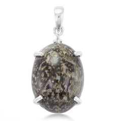 Ciondolo in argento con Opale Leopardo