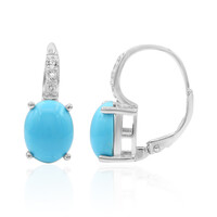 Orecchini in argento con Turchese Arizona