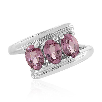Anello in argento con Spinello Porpora