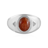 Anello in argento con Pietra del Sole