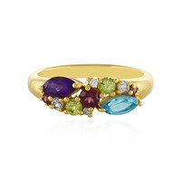 Anello in argento con Ametista