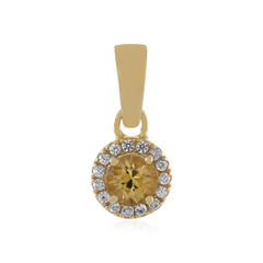Ciondolo in oro con Zircone Giallo (Adela Gold)