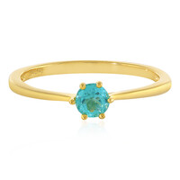 Anello in argento con Apatite Blu