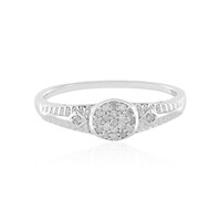 Anello da uomo in argento con Diamante I2 (I)