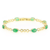 Bracciale in oro con Smeraldo Etiope (AMAYANI)