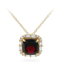 Collana in argento con Granato d’India