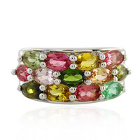 Anello in argento con Tormalina
