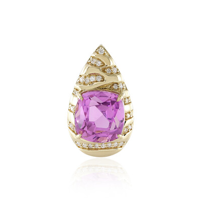 Ciondolo in oro con Kunzite Patroke (de Melo)