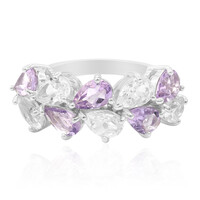 Anello in argento con Ametista