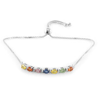 Bracciale in argento con Zaffiro Giallo