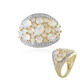 Anello in argento con Opale di Welo