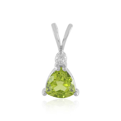 Ciondolo in argento con Peridoto