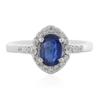 Anello in argento con Cianite