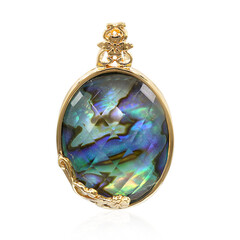 Ciondolo in argento con Quarzo Bianco (Art of Nature)