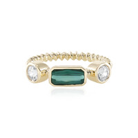 Anello in oro con Indicolite (Adela Gold)