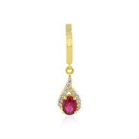 Ciondolo in argento con Rubino Bemainty