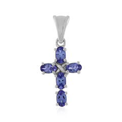 Ciondolo in argento con Tanzanite