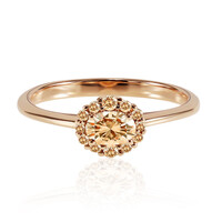 Anello in oro con Diamante Rose de France VS1 di Argyle